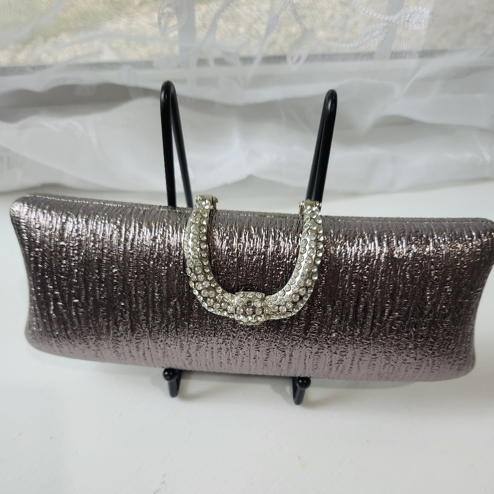 Evening clutch platinum - hard case